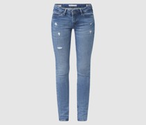 Skinny Fit Jeans mit Stretch-Anteil Modell 'Pixie'