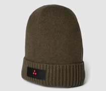 Beanie mit Label-Patch  Modell 'Silli'