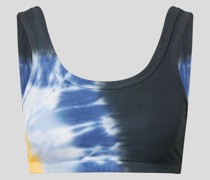 Bustier im Batik-Look