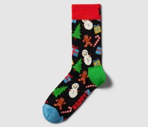 Socken mit Allover-Muster Modell 'Bring It on'