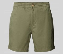 Classic Fit Shorts mit elastischem Bund