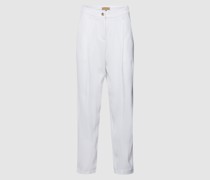 Stoffhose mit seitlichen Eingrifftaschen