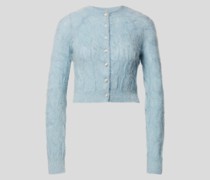 Strickjacke mit softer Optik