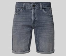 Regular Fit Jeansshorts im 5-Pocket-Design Modell 'NIGHTFLIGHT'