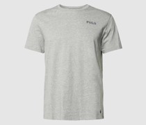 T-Shirt mit Label-Print Modell 'LIQUID COTTON'