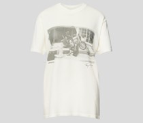 T-Shirt mit Foto-Print