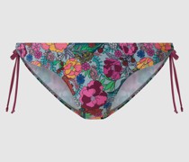 Bikini-Hose mit floralem Muster Modell 'Bluma'