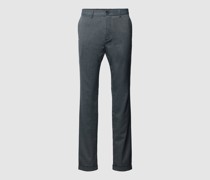 Stoffhose im fein strukturierten Design Modell 'liam'