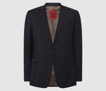 Slim Fit 2-Knopf-Sakko mit Gitterkaro Modell 'Allen'