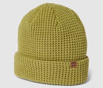 Beanie mit Label-Patch Modell 'Ala'