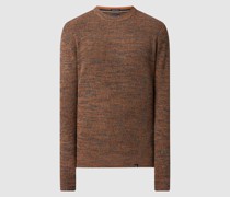 Pullover aus Mouliné
