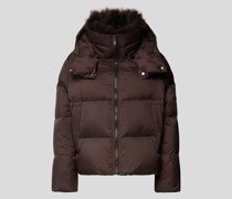 Daunenjacke mit Reißverschluss