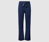 Sweatpants mit französischen Eingrifftaschen Modell 'Culotte'