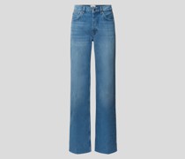 Straight Fit Jeans aus Bio-Baumwoll-Mix