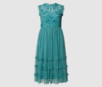Cocktailkleid mit Zierbesatz