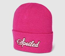 Beanie mit Strasssteinbesatz