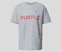 T-Shirt mit Brand-Schriftzug