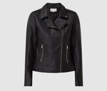 Bikerjacke in Leder-Optik Modell 'Cara'