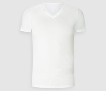 T-Shirt aus Lyocell-Elasthan-Mix