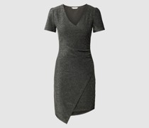 Minikleid mit Effektgarn