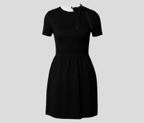 Minikleid mit Schleifen-Detail