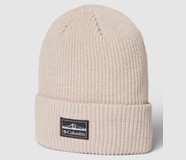 Beanie mit Label-Patch Modell 'LOST LAGER II'