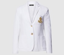 Blazer mit Label-Detail Modell 'ANFISA'