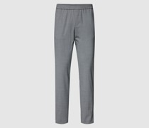 Bundfaltenhose mit elastischem Bund Modell 'HAMPTON'