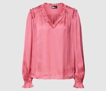Bluse mit Rüschen