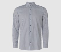 Slim Fit Business-Hemd aus Twill
