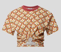 T-Shirt mit Allover-Logo
