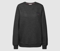 Sweatshirt mit Label-Stitching Modell 'ORIGINAL'