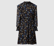 Minikleid aus Chiffon