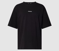 T-Shirt mit Label-Print Modell 'LOX'