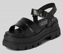 Sandalette mit profilierter Plateausohle Modell 'ASPHA'