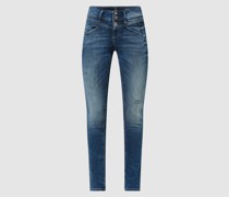 Slim Fit Jeans mit Stretch-Anteil Modell 'Alexa'