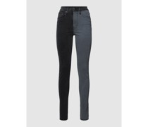 Skinny Fit Jeans mit Label-Patch Modell 'Mile High'