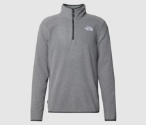 Fleecepullover mit Troyer-Kragen Modell '100 GLACIER'