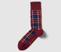 Socken mit Label-Stitching
