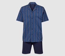 Pyjama mit Allover-Muster Modell 'MARVIN'