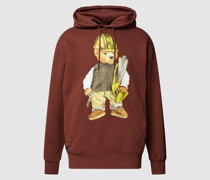 Hoodie mit Motiv-Print Modell 'WORKSHOP BEAR'