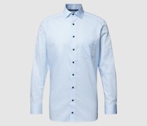 Modern Fit Business-Hemd mit Kentkragen
