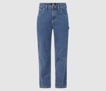 Tapered Fit Jeans aus Baumwolle Modell 'Ellendale'
