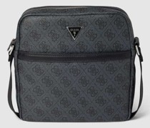 Crossbody Bag mit Allover-Logo-Muster Modell 'VEZZOLA'