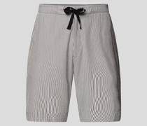 Shorts mit Streifenmuster