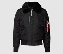 Bomberjacke mit Umlegekragen Modell 'INJECTOR'