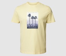 PLUS SIZE T-Shirt mit Motiv-Print Modell 'JORSPLASH'