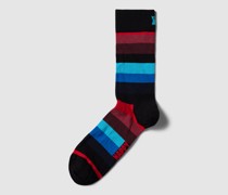 Socken mit Allover-Muster Modell 'Stripe'