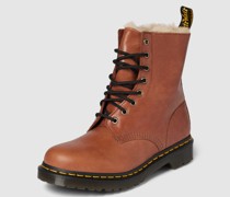 Schnürstiefel mit strukturierter Sohle