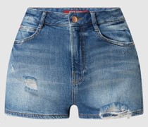 Jeansshorts mit Hanf-Anteil